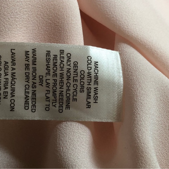 Vintage Light Peach dress size:oo? (3-4) fits more like a Medium - Picture 7 of 8